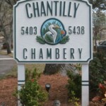 Chambery Subdivision HDU Sign - Chantilly 3d Routed HDU Subdivision sign